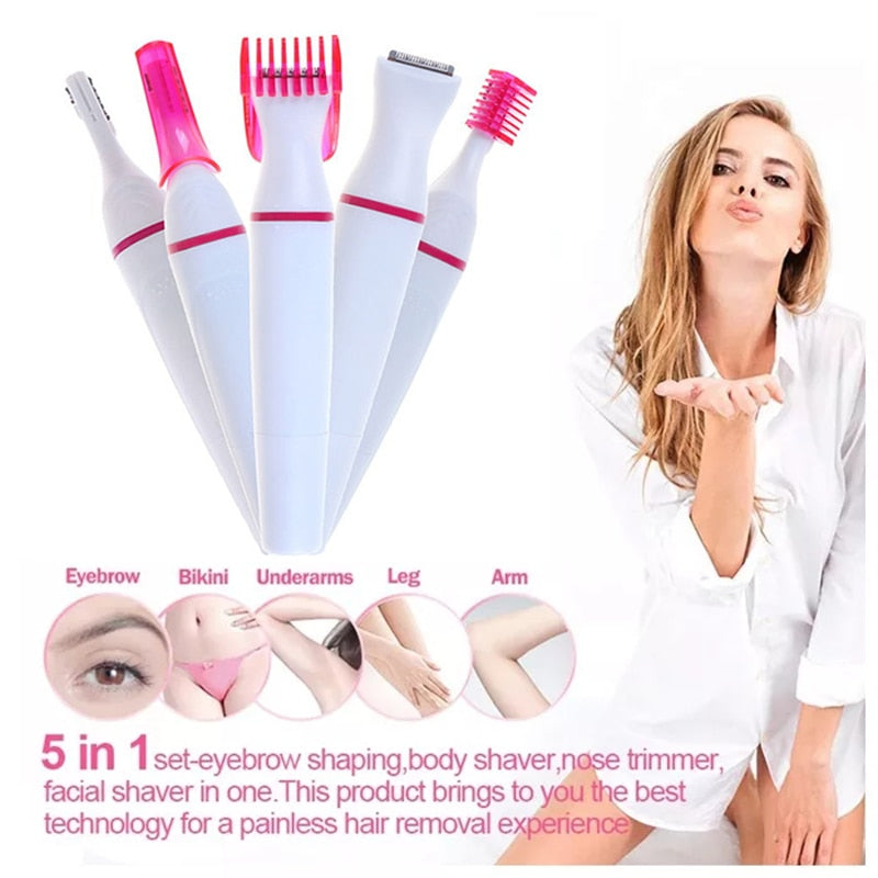 5 In 1 Multifunction Hair Removal Combo